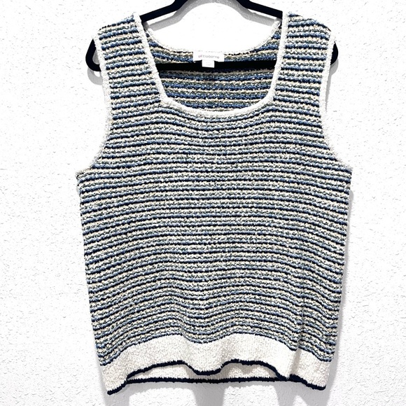 Liz Claiborne pull over Multicolor Knit Top XXL - Picture 5 of 8